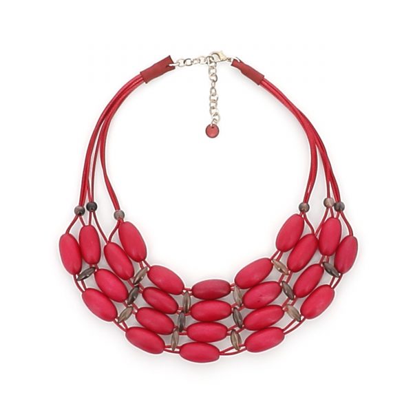 JUPE20544 COLLANA DANAI ROSSO Web